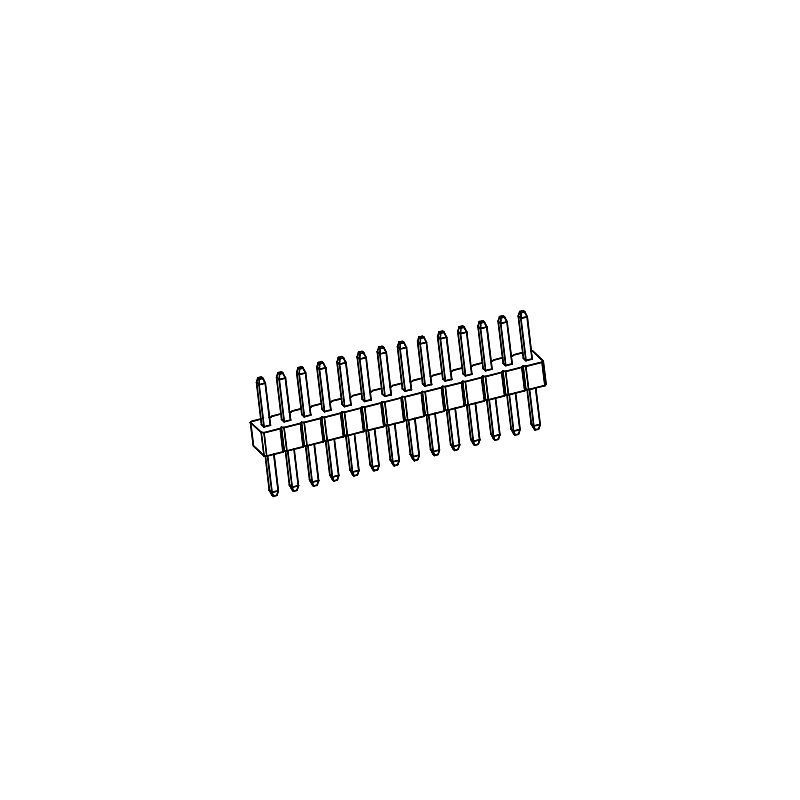 Pin Header PH1.27mm Single row Straight Series